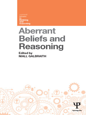 cover image of Aberrant Beliefs and Reasoning